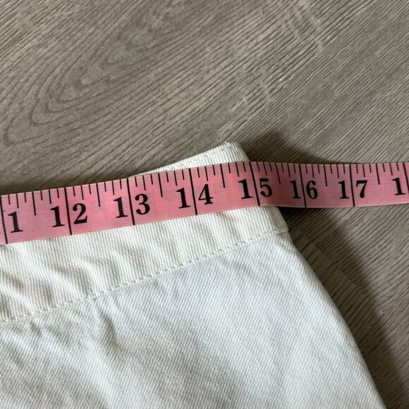 Mango Womens White Buttons Mini Skirt Small/W30 Ruffle Cute Y2K - Picture 7 of 7